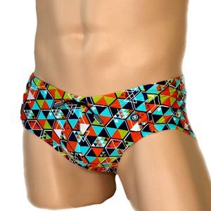 MUNDO UNICO Swim Men's Print Brief SIZE- 32 ( M ) Swimwear